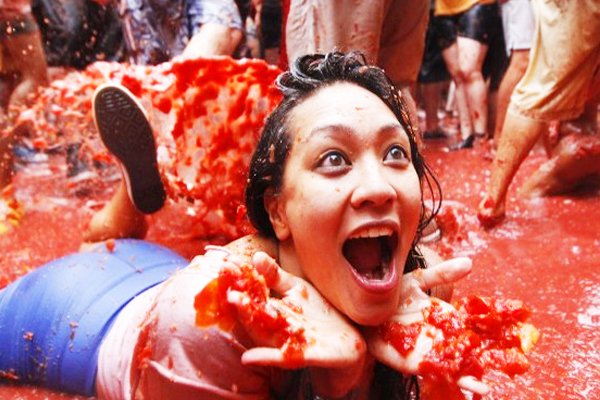 Tomatina Food Fight